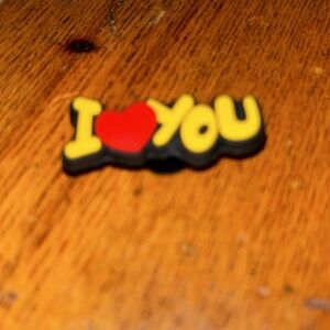 “I ❤️You” shoe charm